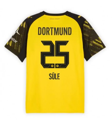 Lacne Muži Futbalové dres Borussia Dortmund Niklas Sule #25 2025-26 Krátky Rukáv - Domáci